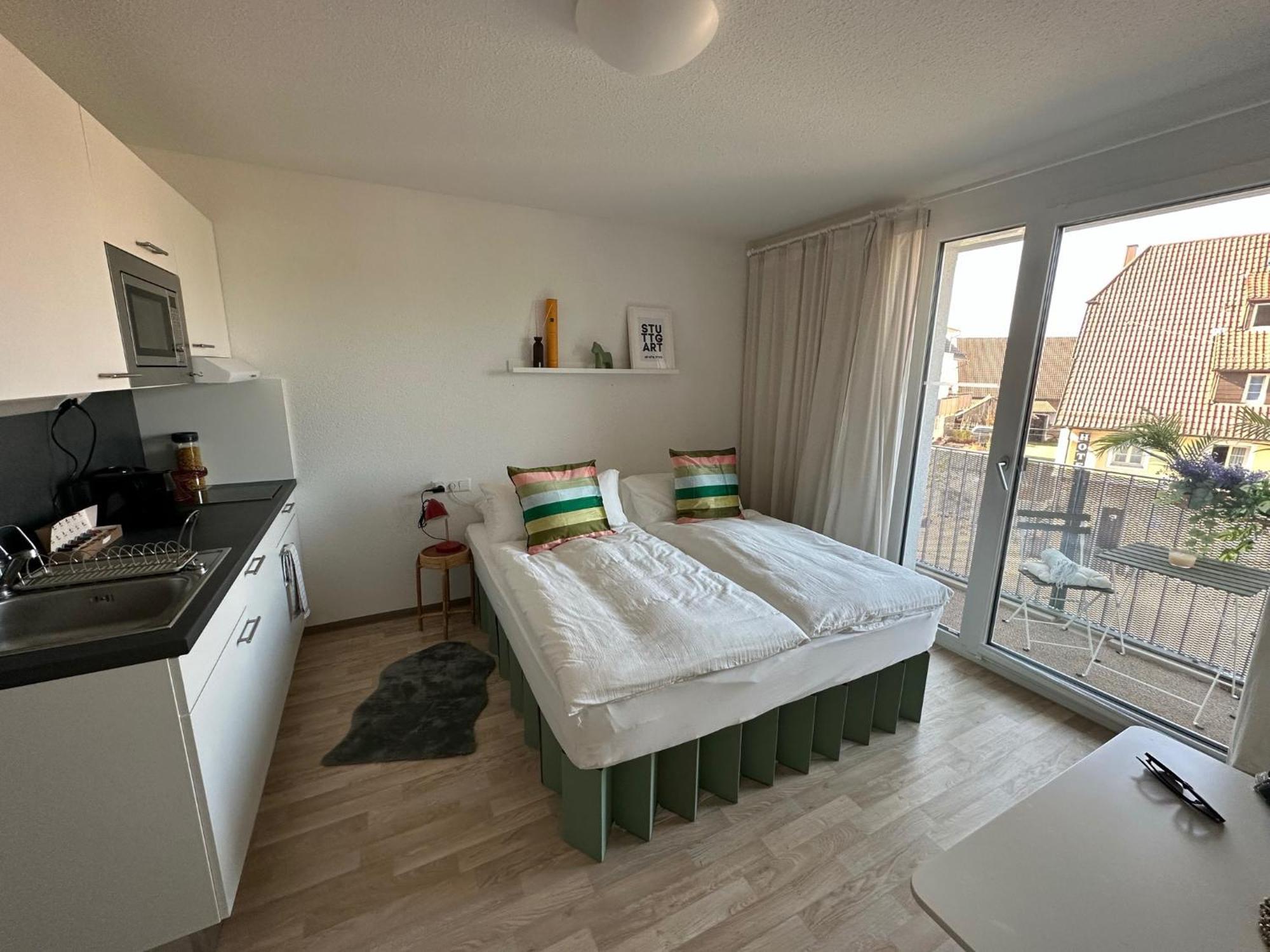 Stilvolles Und Modernes Appartement Mit Sonnigem Balkon In Flughafen- Und Messenaehe 31 Лайнфельден-Эхтердинген Экстерьер фото